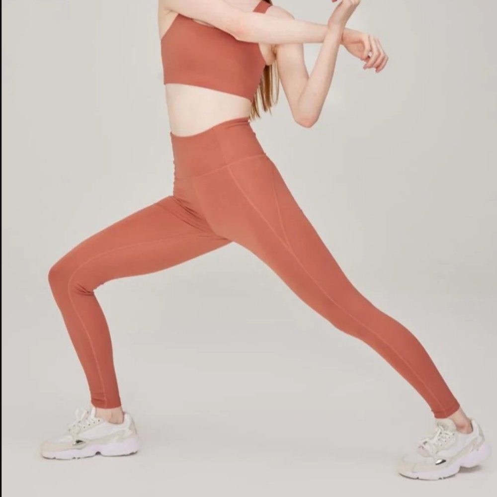 Girlfriend Collective Brick Compressive High-Rise Legging